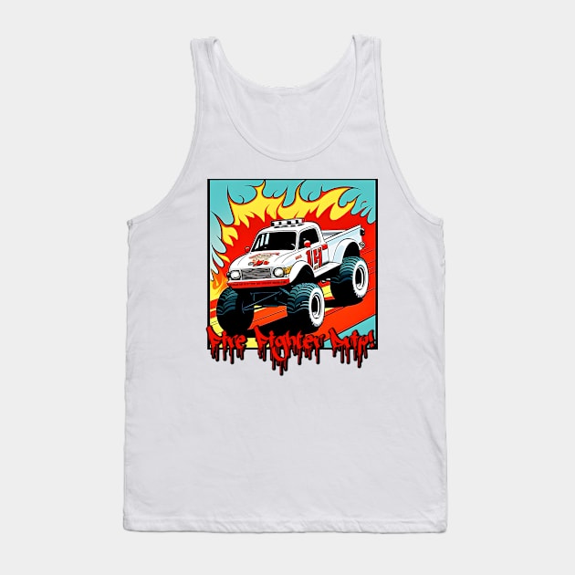 Fire Fighter Drip Tank Top by Str8Drippin